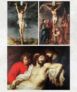 Christ on the Cross by Peter Paul Rubens Printed on Canvas