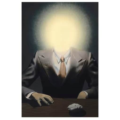 The Pleasure Principle by René Magritte Printed on Canvas - Image 2