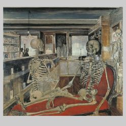 The Skeletons by Paul Delvaux 1944 2