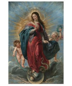 A Immaculate Conception by Peter Paul Rubens 1628