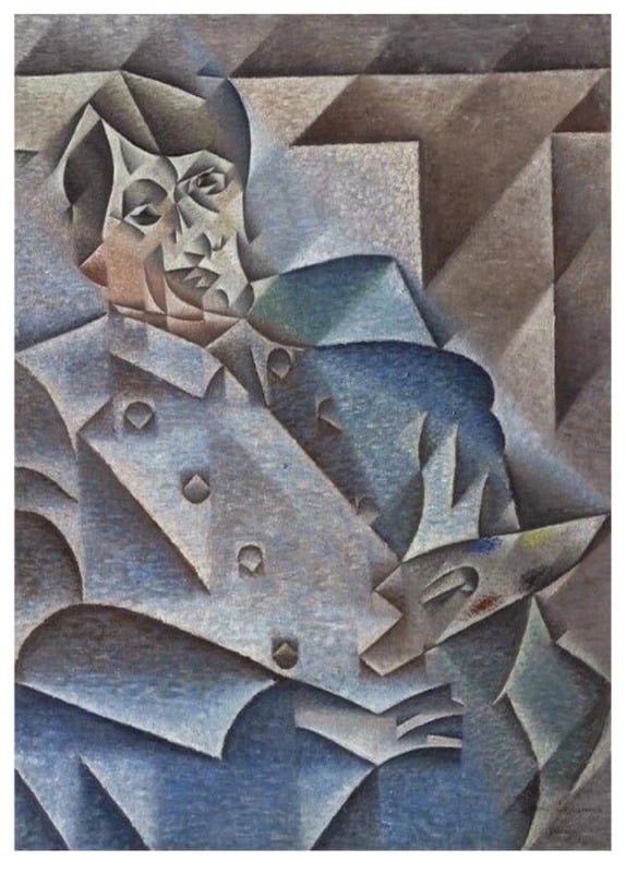 Portrait of Picasso by Juan Gris 1912