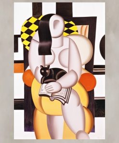 Woman with Cat by Fernand Leger 1921