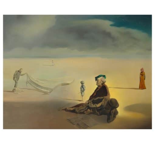 Chemist Lifting With Extreme Precaution the Cuticle of a Grand Piano by Salvador Dalí 1936