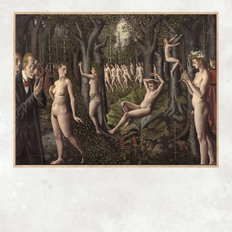 The Awakening of the Forest by Paul Delvaux 1939