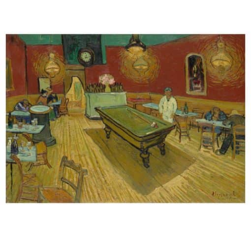 The Night Café by Vincent van Gogh 1888 Printed on Canvas - Image 2