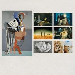 Artworks by Salvador Dalí Printed on Canvas