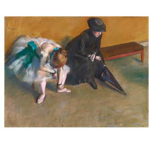 The Dance Class by Edgar Degas Printed on Canvas - Image 7