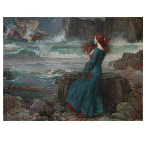 John W. Waterhouse 1916 Miranda, The Tempest