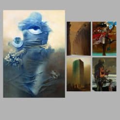 Paintings by Zdzislaw Beksinski Printed on Canvas