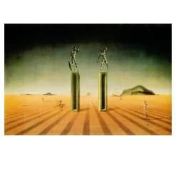Salvador Dali 1942 Two Harlequins