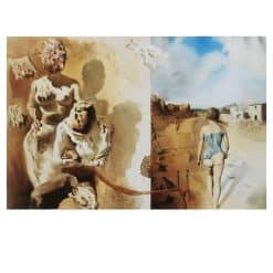 Salvador Dali 1982 Double Face