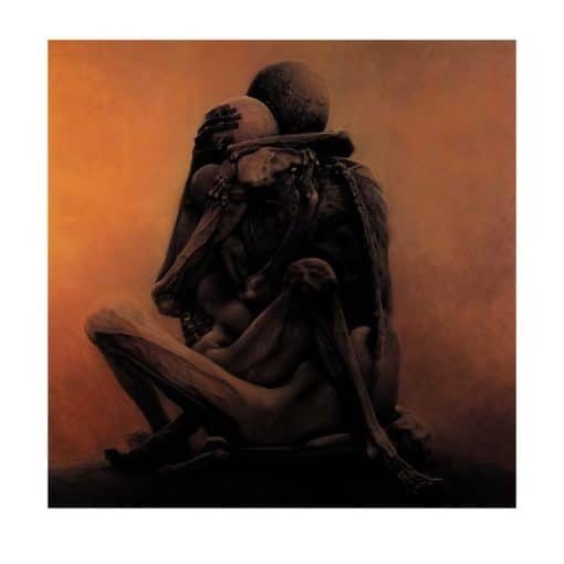 Untitled Paintings by Zdzislaw Beksinski Printed on Canvas - Image 6