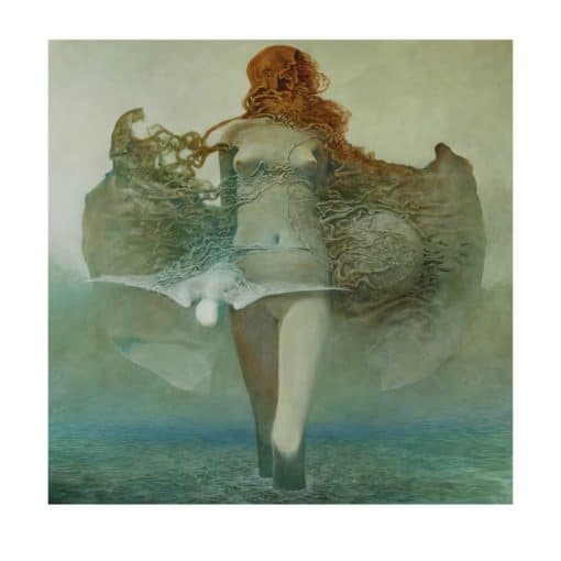 Untitled Paintings by Zdzislaw Beksinski Printed on Canvas - Image 7