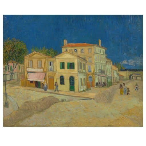 Vincent van Gogh 1888 The Yellow House, The street