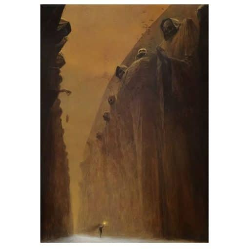 Paintings by Zdzislaw Beksinski Printed on Canvas - Image 2