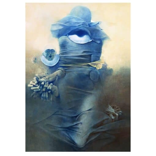 Paintings by Zdzislaw Beksinski Printed on Canvas - Image 3